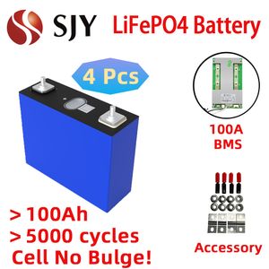 NIEUW 3.2V 100AH 102AH LFP Prismatic Lithium Cell 5000 Cycli Diy Electric Vehicle RV Solar Battery Pack