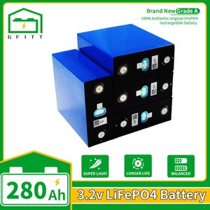 NIEUW 3.2V 280AH LIFEPO4 Batterij DIY 12V 24V 48V 96V Oplaadbare batterijpakketten voor elektrische touringauto RV zonnecellen golfkar