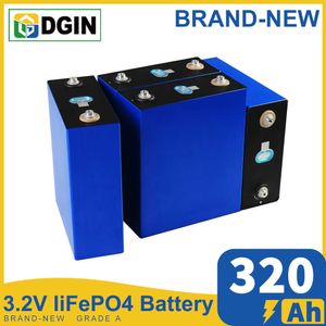 Nouveau paquet de Batteries rechargeables Lifepo4 3.2V 320AH 310AH Grade A pour bricolage solaire prismatique RV bateaux chariot de Golf avec barres omnibus