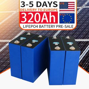 NIEUW 3.2V LIFEPO4 BATTERING 320AH 310AH 4PCS Oplaadbare batterij 12V 24V 48V DIY -cellen voor bootgolfkarrv met busbars