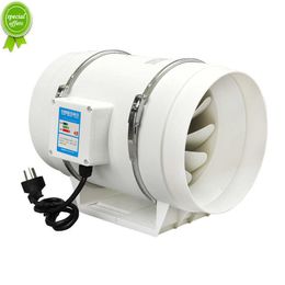 NIEUW 3''4'5'5'6 '' uitlaatventilator stille inline pijp kanaal ventilator badkamer extractor ventilatie keuken toilet muur lucht schone ventilator