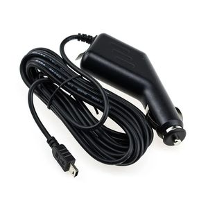 NOUVEAU 3,5 mètres 5V 1.5A CURVE CURVE MINI CHARGEUR USB PORT VIDÉO GPS POUR CAME DVR CAMO