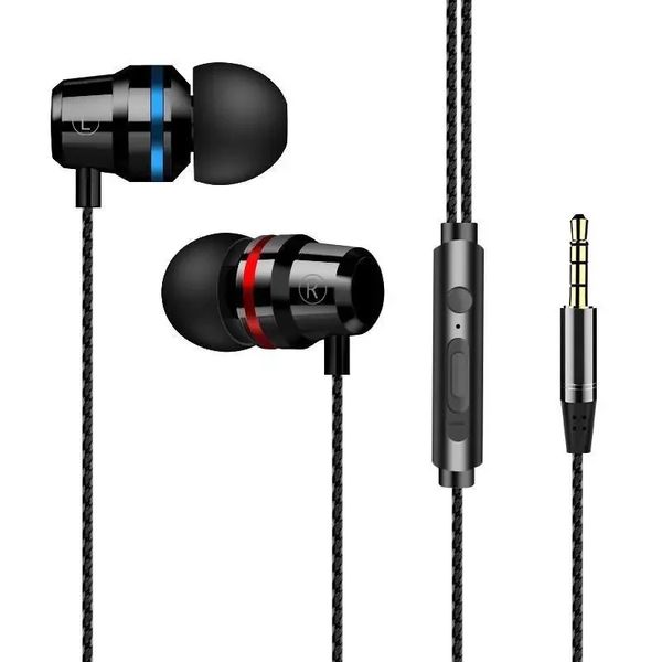 NOUVEAU ÉCOURES MOBILES MOBILES MOBILES Écouteur d'écouteur Écouteur d'écouteur Mic Music Music Earphones pour Xiaomi Huawei Samsung Phone pour le casque Huawei