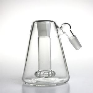 Nieuwe 3,7 inch Glas Ash Catcher 14mm Mini Driehoek Glas Water Bongs DAB Rigs Dikke Heady Glass Roken Accessoires