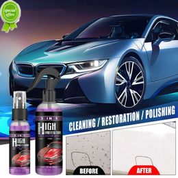 Nieuwe 3 In 1 Auto Beschermende Coating Spray 100/30 Ml Auto Reinigingsmiddel Quick Coating Vloeibare Autolak remover Voor Auto Zorg