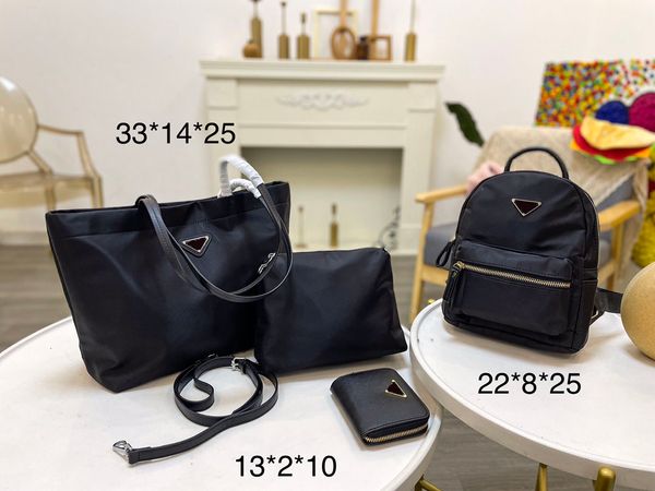 Nouveau 3-en-1 sac à provisions de luxe pour femmes portefeuille sac à cosmétiques haut sac à main de créateur sac à bandoulière de voyage sac à bandoulière intégré sac cosmétique