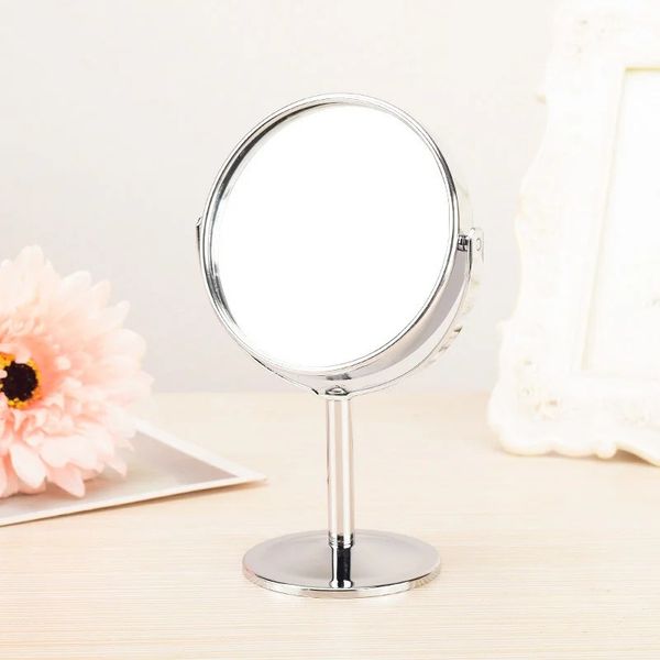 Nouveau miroir de maquillage d'agrandissement de 3 pouces 360 Miroir cosmétique de bureau professionnel rotatif