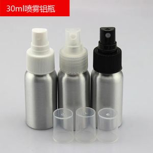 Nuevo 30 ml de botellas de aluminio vacías, bomba de spray, botella de spray 50 pc / lote