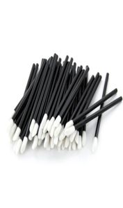 NIEUWE 300 PCS Wegwerp lipborstel Lipstick Applicator Make -upgereedschap Zwarte kleur 4009628