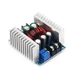 Nuevo 300W 20A DC-DC Buck Converter Módulo Down Corriente Constante Controlador LED Potencia Potencia Pase hacia abajo Módulo de voltaje condensador electrolítico