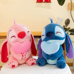 Nuevo 30 cm Lindo Love Stitch Plush Juegos para niños Juegos para niños Playmate Ornnaments