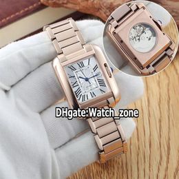 Nouveau 30mm Anglaise W5310003 Cadran Blanc Asiatique 2813 Montre Automatique Femme Bracelet En Acier Or Rose Haute Qualité Montres Lday Montre z204L