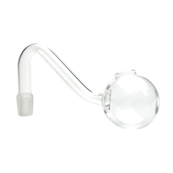 30mm XXL grand bol brûleur à mazout tuyau en verre avec narguilé 10mm mâle mince tuyaux de fumée d'eau brûleurs Pyrex pour Bongs