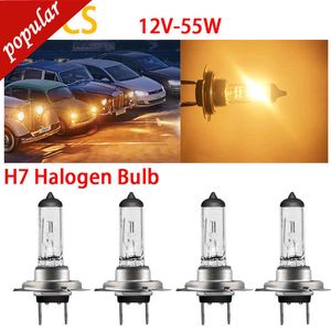 Nouveau 30pcs halogène H7 55W 12V ampoules de phares avant halogène lumineux blanc chaud voiture antibrouillard conduite lampe DRL jour source de lumière courante