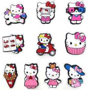 Nieuwe 30pcs kitt PVC Schoen Gesp Croces Jibz Charm Accessoires Groothandel Cartoons DIY Decoraties Kids X-mas Geschenken