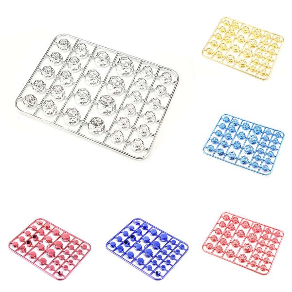 NOUVEAU 30 PCS / Set Motorcycle Vis Couvre-tête CORPS CORPS DÉCORATIVE MOTEUR BOULEUR BOULEUR POUR YAMAHA KAWASAKI HONDA MOTOBIKE ACCESSOIRES