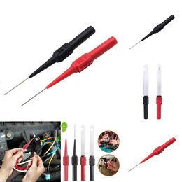 Nieuwe 30V multimetertest Probes Extentie rugisolatie Draad Piercing Tester Pin Naald Tip Auto Reparatie Diagnostisch gereedschap