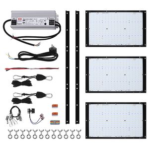 Nouveau 320W Samsung QB288 V3 led élèvent des panneaux de lampe lm301h 3000k 3500k avec rouge profond 660nm UV IR