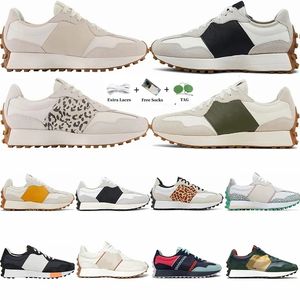 Nieuwe 327 Heren Authentieke Outdoor Schoenen Pride Zacht Grijs Mesh Zwart Castle Rock Levendig Oranje Neon Zolen Lime Groene Vlam Heren Dames Sport Sneakers Trainers