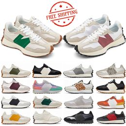 Livraison gratuite Nouveau 327 chaussures de course Femmes Men de concepteur 327s Salt de mer Vintage beige marron en daim gris gris rouge mens entraîneurs sportives sneaker extérieur