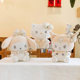 Nouveau 35 cm mignon chaton chaud peluche jouet milody affiche de jeu cadeau de jeu