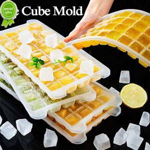 Nieuwe 36 Grids Ice Cube Mold met Deksel Ice Block Maker voor Cocktail Whisky Sap Drankjes Keuken Gadgets DIY Vruchten Ijsblokjes Schimmel