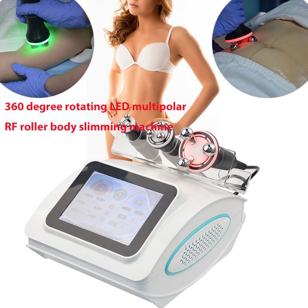Nouveau rouleau de machine de serrage de peau Rf rotatif à 360 degrés Rf 360 radiofréquence corps amincissant la Machine de Massage