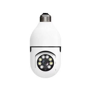 New 360 Wifi Panorama Camera Bulb Panoramic Night Vision Two Way Audio Home Security Video Surveillance Fisheye Lamp Wifi Cameras