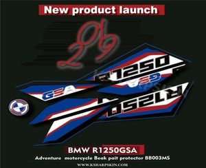 Nieuwe 3D Gel Motorfiets Kuipje Sticker Protector Nummer Board Moto decoratie decals Geschikt voor BMW R1250GSA 20193105735
