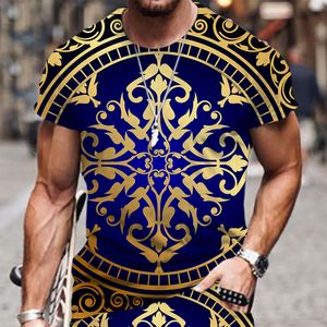Nouveau 3D impression casual vêtements haut de gamme luxe motif mode hommes femmes T-shirt grande taille taille S-7XL 027