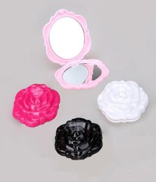 NIEUWE 3D Rose Compact Cosmtic Spiegel Leuk Meisje Make-upspiegel MD51 12 STUKSLOT 2415696