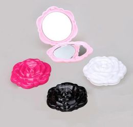 Nieuwe 3D Rose Compact Cosmtic Mirror Cute Girl Make -up Mirror MD51 12PCSlot 9193483