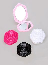 Nouveau miroir cosmtique compact 3d Rose compact mignon mignon de maquillage fille MD51 12pcslot 4099011
