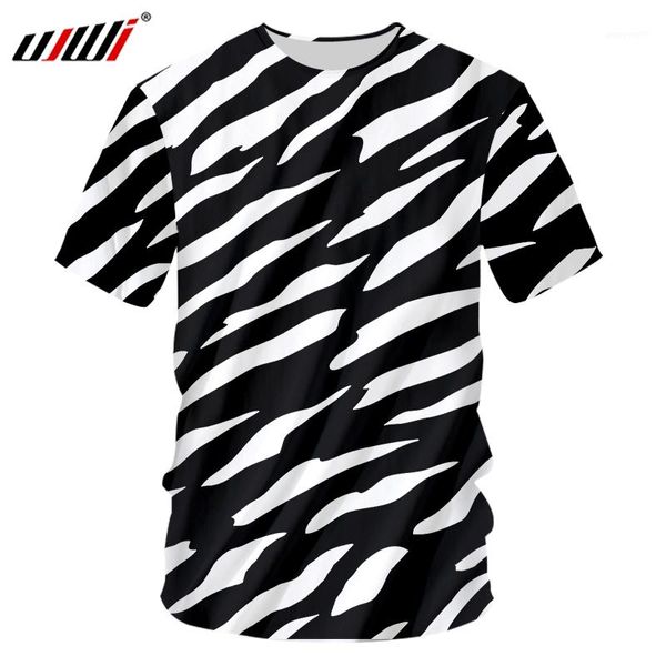 Nouveau 3D The Zebra Stripes Man O Cou Tshirt Imprimé Homme T-shirt T-shirt Chaude Vente Unisexe T-shirt Unisexe Recommander1