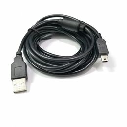 Nuevo cable de carga USB de 3M 1pcs para PS3 para Sony PlayStation PS3 Many Controlador inalámbrico con cable de gamepad de pilbo de anillo magnético