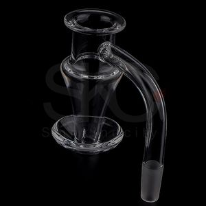 20mmOD Rook Nail Niet Volledig Gelaste Turbine Quartz Blender Banger 2.5mm Dik Voor Dab Rigs Glas Water Bong