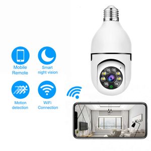 Nieuwe 3MP ICSEE AP E27 Lamp Camera 4X Digitale Zoom Kleurrijke nachtzicht Draadloze PTZ IP Camera Indoor Video Security monitor