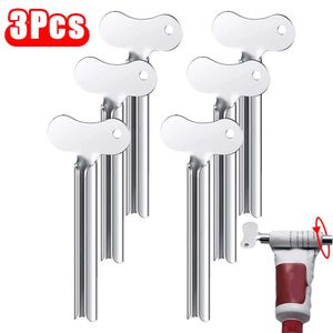 Nouveau 3 Pcs En Acier Inoxydable Dentifrice Squeezer Presse À Rouler Nettoyant Pour Le Visage Squeezer Distributeur Outil Ménage Salle De Bains Accessoires