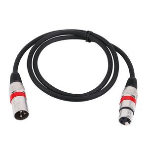 Livraison gratuite nouveau câble XLR 3 broches mâle à femelle cordon audio M/F câble blindé pour câble de mixage de microphone Wpuuh