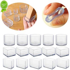 NIEUW 4/8PCS stoel LEG CAPS Rubberen voeten beschermer Bevestigingen meubels tafel deksels sokken pluggen deksel meubels nivellering voeten home decor