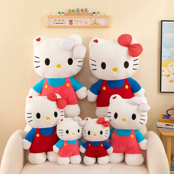 Nouveau 40-80 cm Japon mignon chaton en peluche Prix de jeu d'affichage cadeau