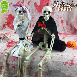Nieuwe 40x10 cm Halloween Skelet Plastic Menselijk Anatomisch Model Skelet voor Halloween Party Spookhuis Decoratie Props Speelgoed