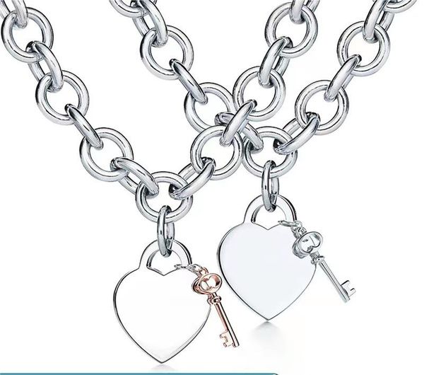 nouveau 45cm 50cm 60cm colliers pour femmes à la mode bracelet en argent collier extender lien chaîne amour concepteur de matériel femmes hommes couple cadeaux filles fête de mariage vente