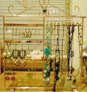 Nieuwe 48 gat 10 haak multifunctionele ketting braceletearringsjewelry display rack stand HT12290372