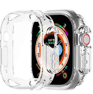Nouvelles montres intelligentes de 49 mm pour l'apparence d'Apple iwatch Ultra Series 8 Montre bracelet marin smartwatch montre de sport boîte de bracelet de charge sans fil Étui de protection