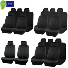 NIEUW 4PCS/9PCS Universal Polyester Car Seat Cover Set auto Accessoires Interieur Fit voor de meeste autolrucks SUV of Van