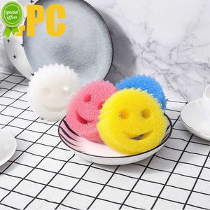 Nieuwe 4 STKS Gerechten Pot loofah Scrub Sponzen Magie Schoonmaken Huishoudelijke Keuken Badkamer Schoonmaken tool Huishoudelijke Miracle Spons