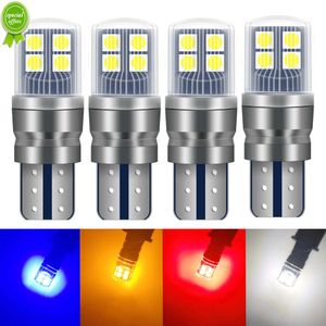 NIEUW 4PCS W5W 3030 8SMD Auto T10 LED 194 168 Wedge vervanging Reverse instrumentenpaneel Lamp Witblauw voor klaringlichten