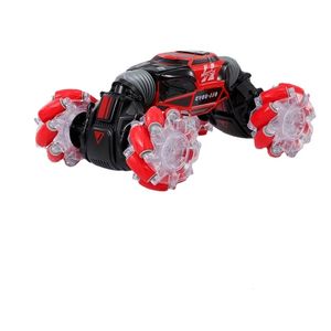 Nouveau 4WD RC cascadeur voiture montre geste capteur contrôle déformable électrique RC dérive voiture transformateur voiture jouet pour enfant avec lumière LED