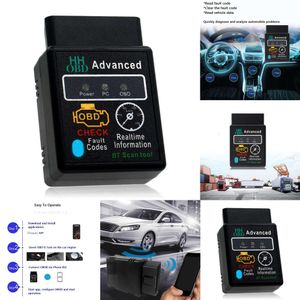 Nieuwe 5.1 Diagnostisch Apparaat Bluetooth Compatibele Code Obd2 Elm327 V1.5 Auto Scanner Reader In K5w4